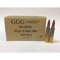 Amunicja .223 GGG 55gr FMJ