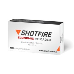 9X19 - SHOTFIRE ECONOMIC RELOADED FMJ 124gr/8g